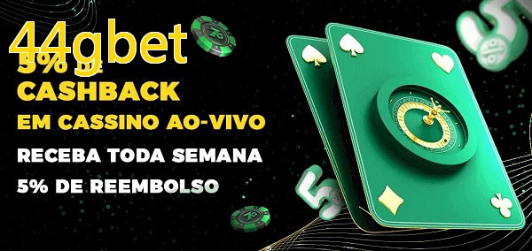 Promoções do cassino ao Vivo 44gbet